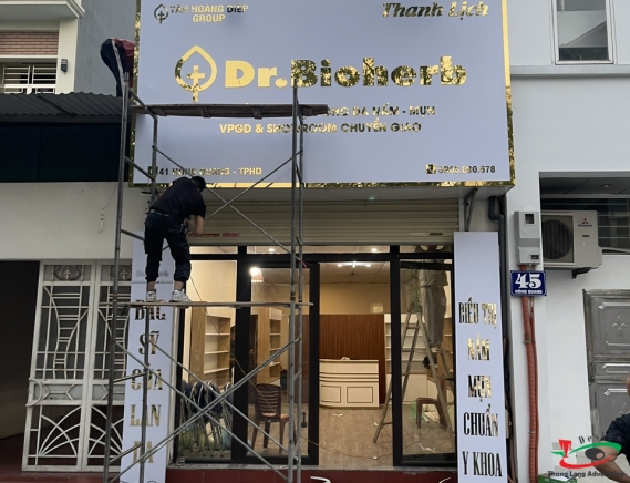 Thi Công Biển Spa