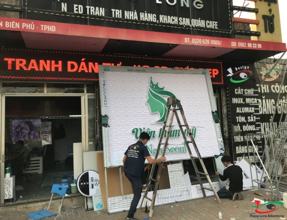 Thi Công Biển Spa