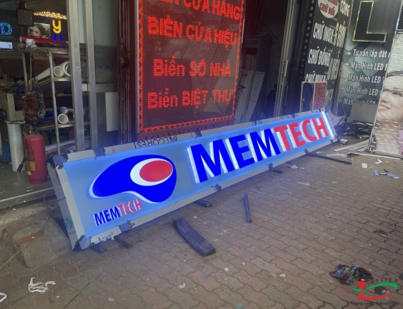Biển Quảng Cáo chữ Nổi MiKa hắt sáng LED ở Tỉnh Hải Dương