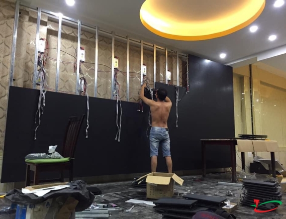 THI CÔNG MÀN HÌNH LED P3