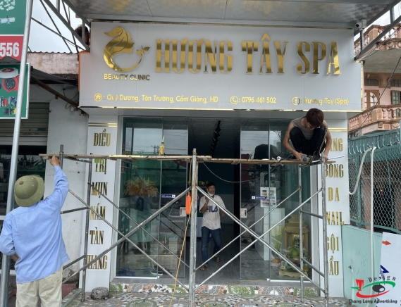 Thi Công Biển Spa