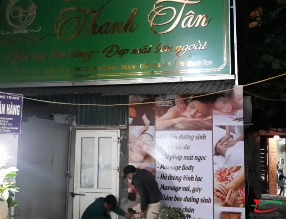 Thi Công Biển Spa Đẹp