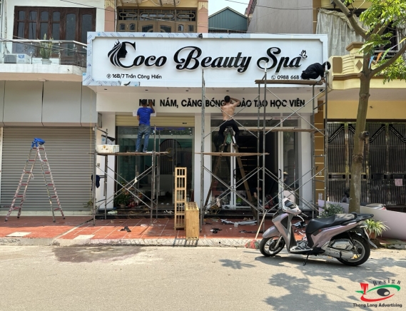 Thi Công Biển Spa
