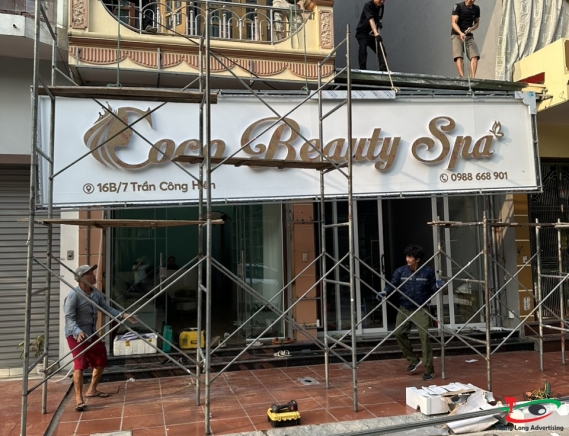 Thi Công Biển Spa