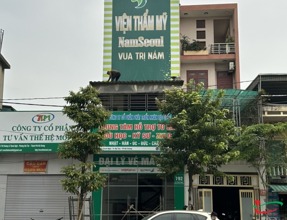 Chữ Nổi Mika hắt sáng LED Spa