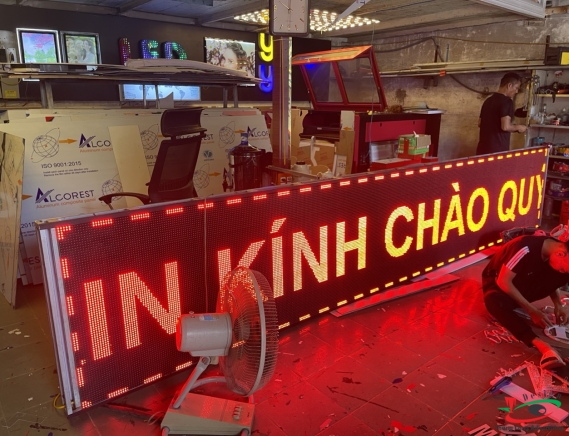Biển LED Ma trận P10 màu đỏ