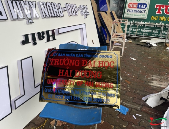 CHỮ INOX THỜI TRANG Ở HẢI DƯƠNG