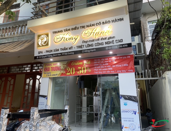 Thi Công Biển Spa