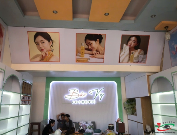 BIỂN QUẢNG CÁO MỸ PHẨM COSMETIC BẢO VY Ở HẢI DƯƠNG