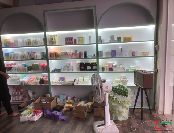 BIỂN QUẢNG CÁO MỸ PHẨM COSMETIC BẢO VY Ở HẢI DƯƠNG