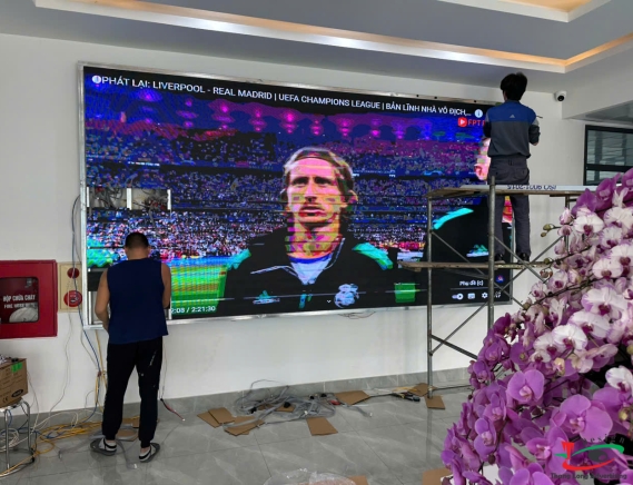 THI CÔNG MÀN HÌNH LED CÔNG TY Ở KHU CÔNG NGHIỆP CHẾ XUẤT HẢI DƯƠNG 