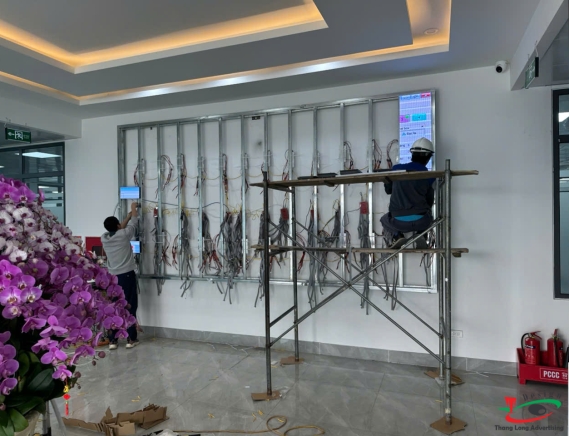 THI CÔNG MÀN HÌNH LED CÔNG TY Ở KHU CÔNG NGHIỆP CHẾ XUẤT HẢI DƯƠNG 
