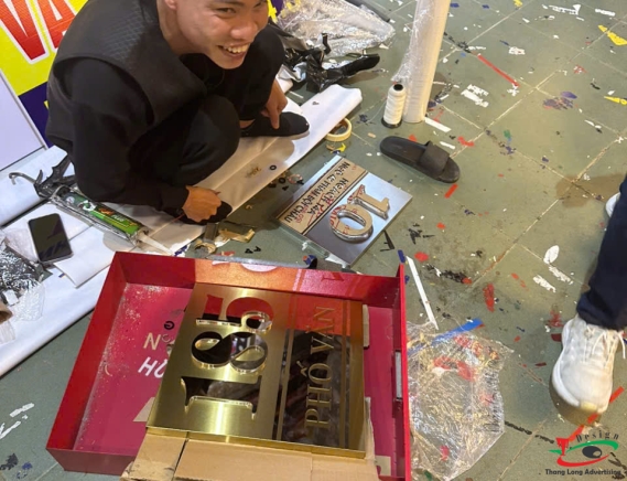 THI CÔNG LÀM BIỂN SỐ NHÀ ĐẸP ĐỘC ĐÁO SANG TRỌNG Ở HẢI DƯƠNG 