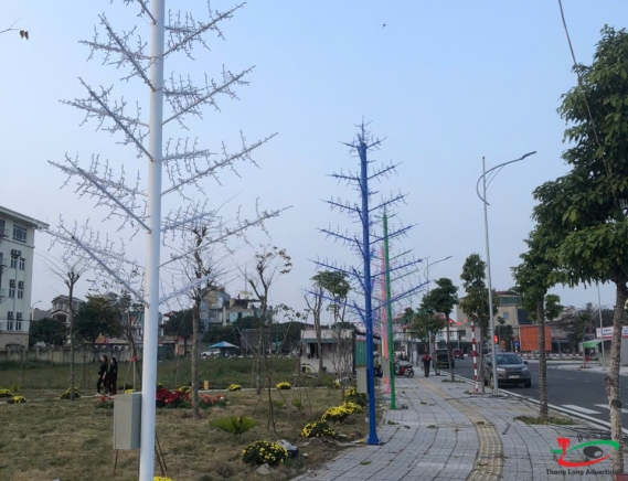 CỘT LED CÂY THÔNG CAO 6M 
