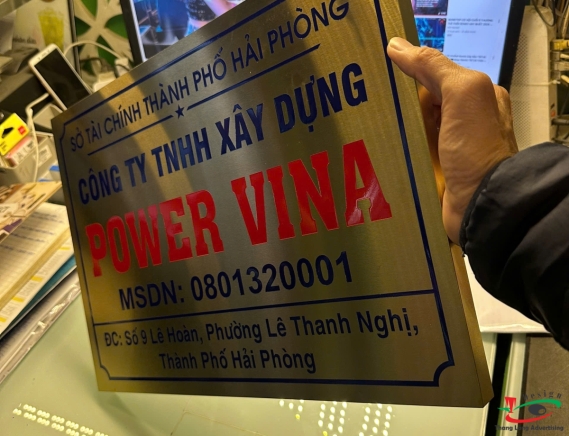BIỂN SỐ NHÀ INOX MỜ